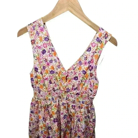 Women's "H&M" Sleeveless Pleated Summer Dress; Size 10 - Picture 4 of 9